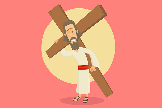 Christ carrying the cross